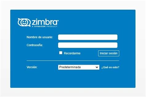 zimbra institutos|Correo IIM.